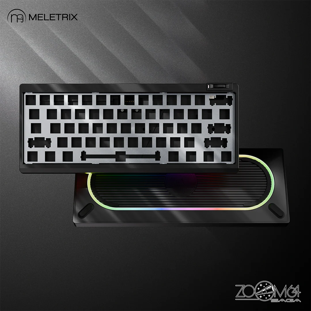 [Bundle]Zoom64 Case Kit-Mystic Ink+WS PBT Keycaps | Desktop Art Creator